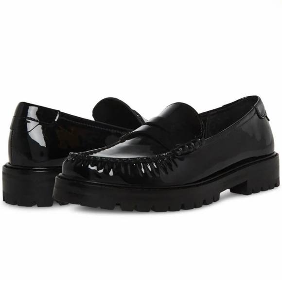 Steve Madden Shoes - Steve Madden Madelyn Patent Penny Loafers